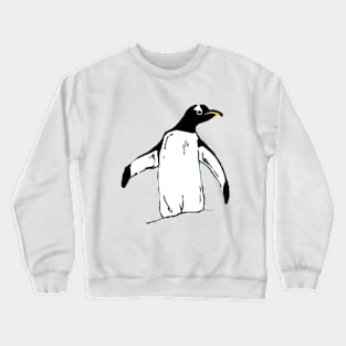 Curious penguin Crewneck Sweatshirt